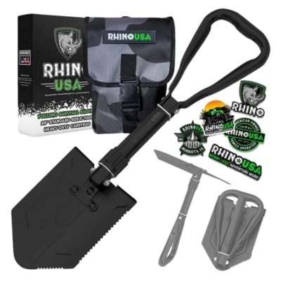 Rhino Folding Survival Shovel