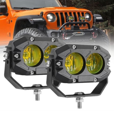 BraveWAY Amber Yellow LED Lights