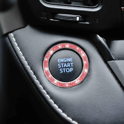 AUKEPO Car Bling Engine Start Ring Decals